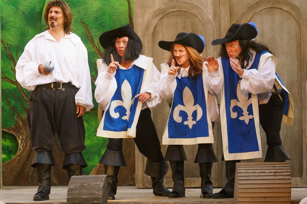 De Tre Musketerer, Sjællands Teater